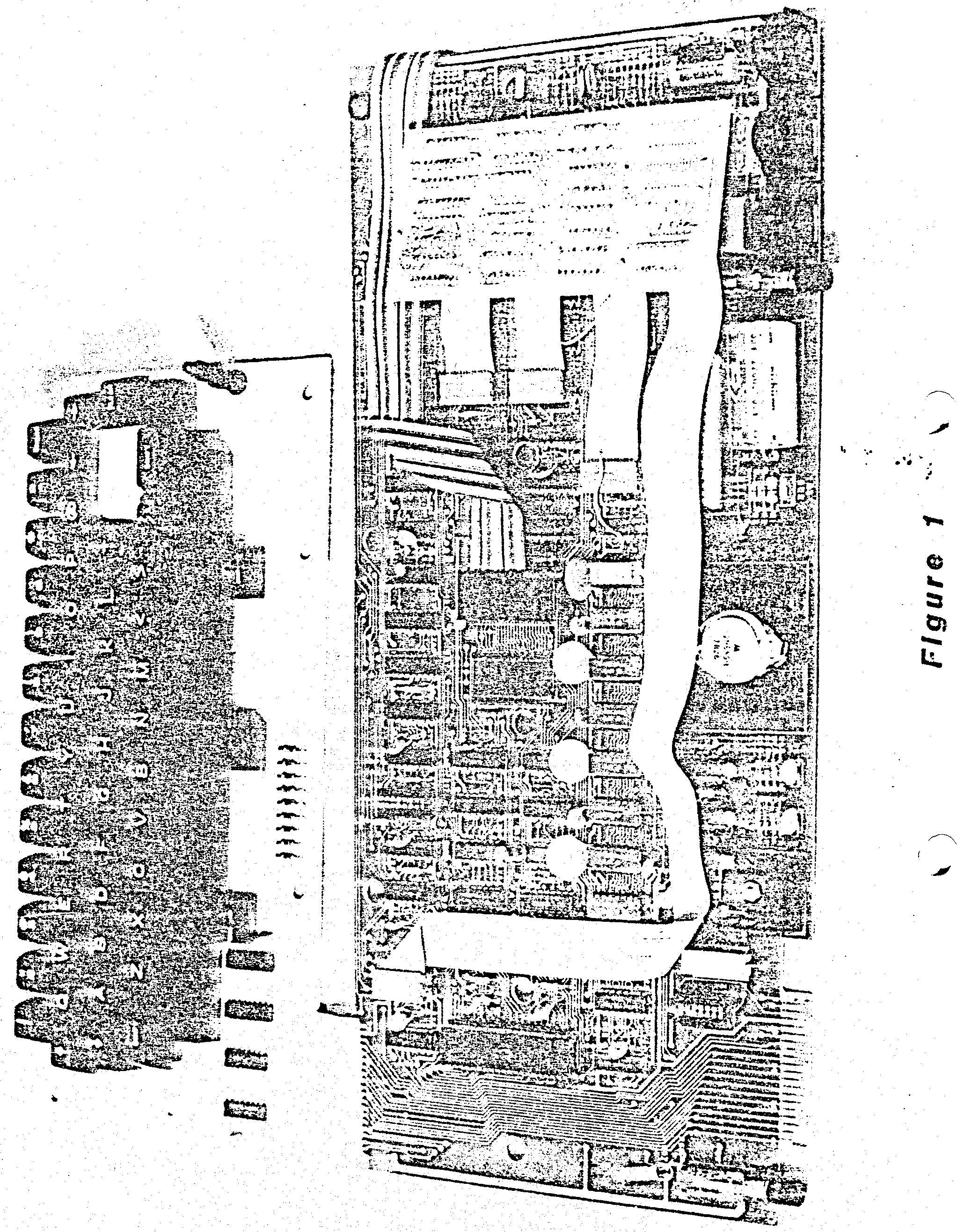 Figure 1: TRS-80 board with 80-grafix installed